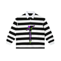 Color Block Stripe Polo Shirt