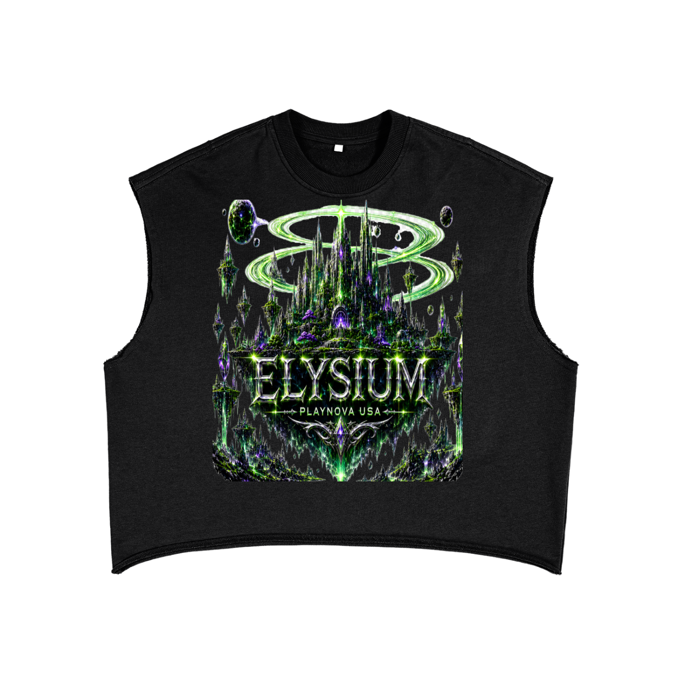 French Terry Boxy Tank Top