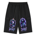 Unisex Drawstring Cargo Shorts